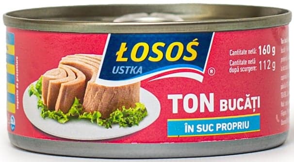 Losos Ton bucati in suc propriu