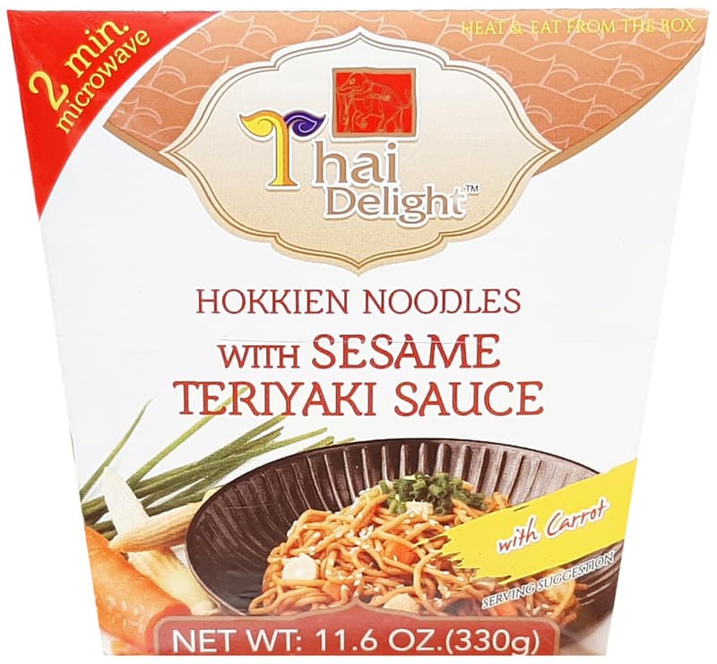 Thai Delight Taitei Hokkien cu sos teryaki si susan