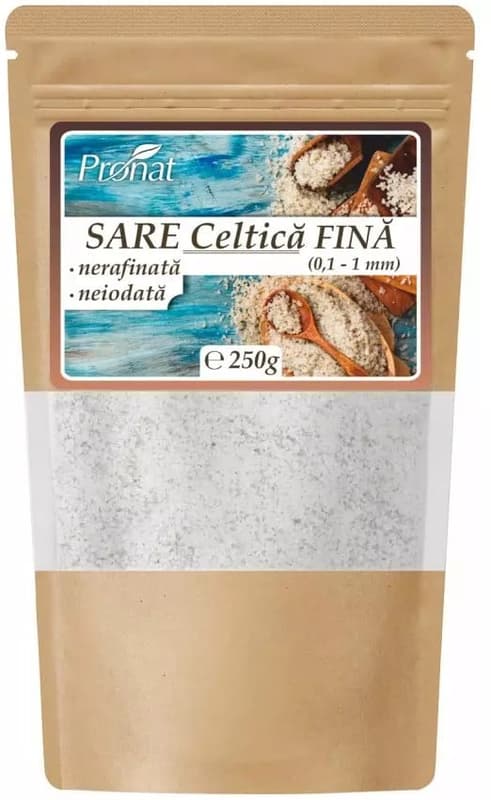 Pronat Fine Celtic salt 01.-1mm, unrefined, non-iodized