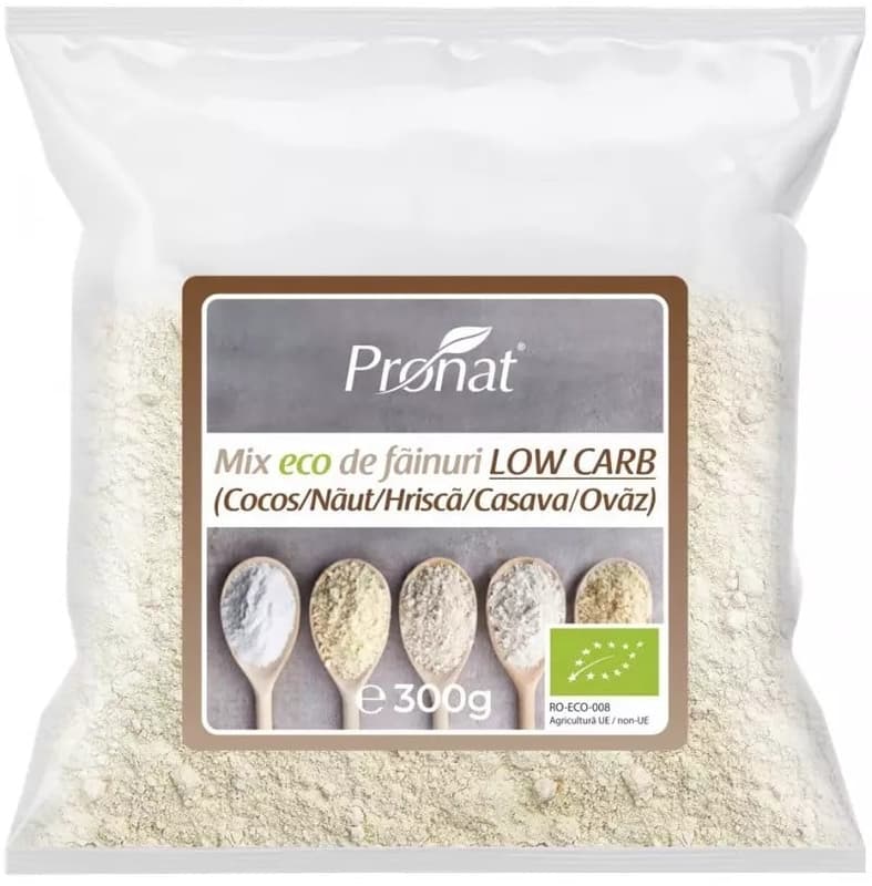 Pronat ECO Faina Low Carb (cocos, naut, cassava, hrisca, ovaz) 