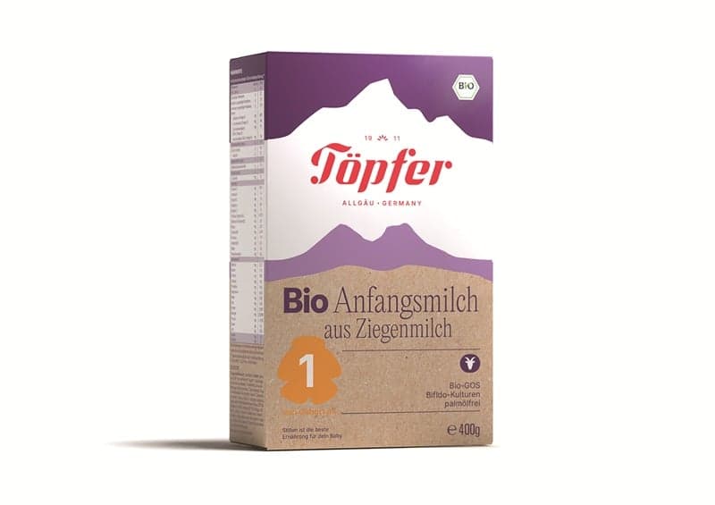 TOPFER LAPTE PRAF BIO CAPRA 1 400G