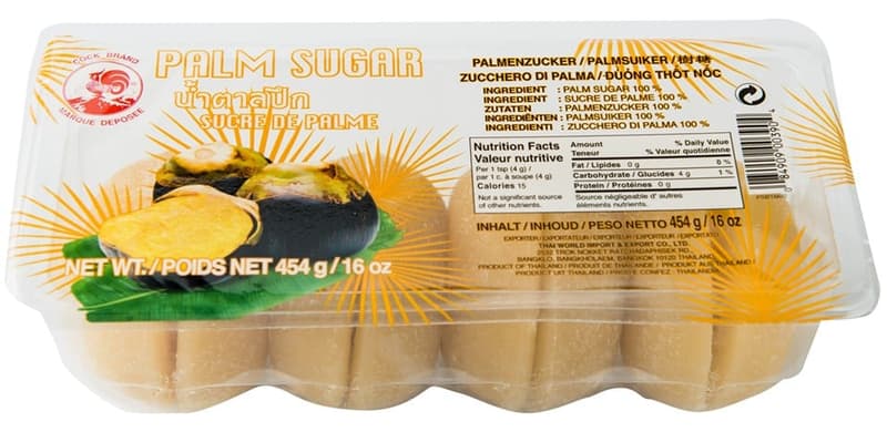 Cock Brand Zahar de palmier felii
