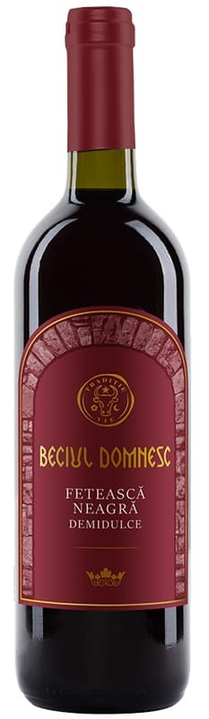 Beciul Domnesc Vin rosu demidulce Feteasca Neagra