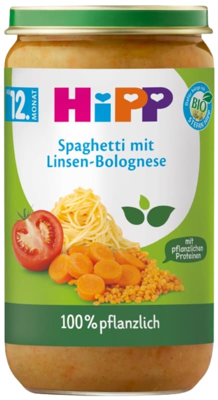 Hipp Spaghete bolognese cu linte