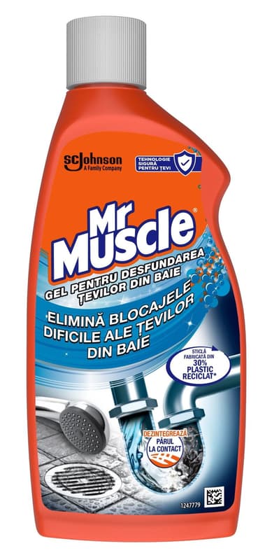 Mr Muscle Gel pentru desfundarea tevilor 