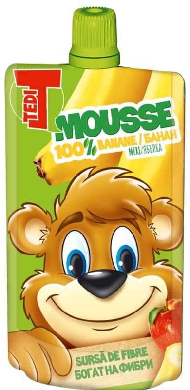 Tedi Mousse banane si mere