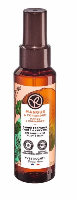 Yves Rocher Spray parfumat pentru corp si par mango & coriandru