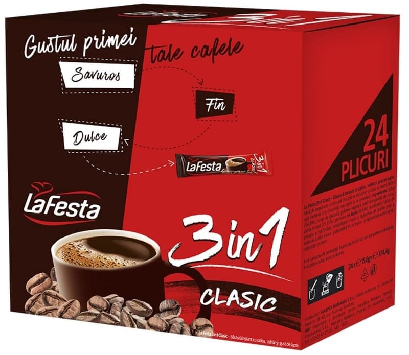 La Festa 3 in 1 Instant Drink Classico