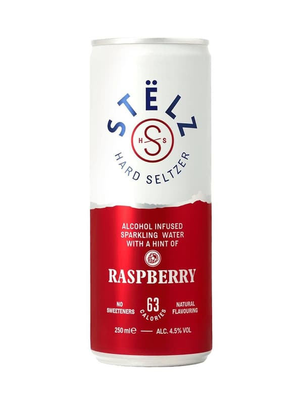 Stelz Hard Seltzer zmeura doza