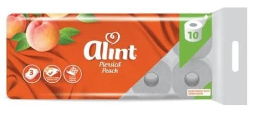 Alint Parctic Hartie igienica, piersica, 3 straturi, 10 role