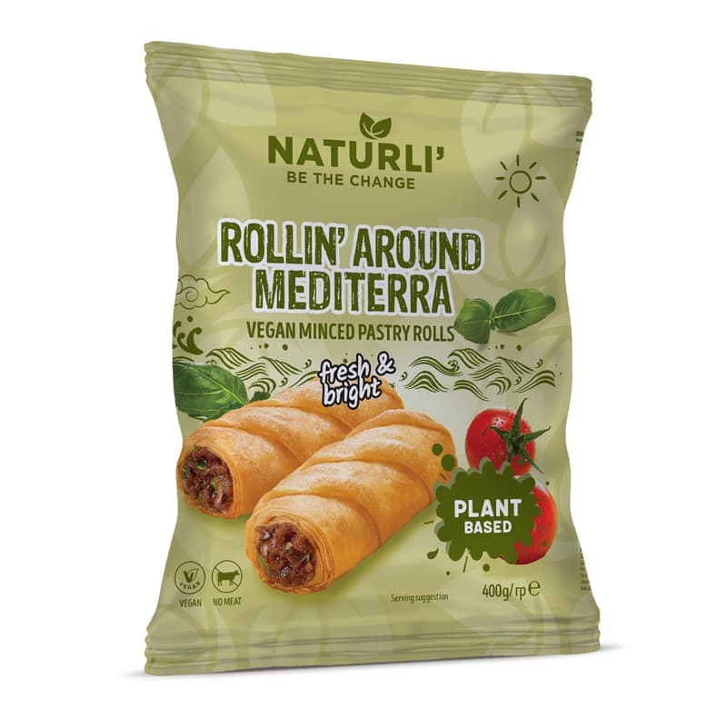 Naturli Rulouri vegane in stil mediteranean