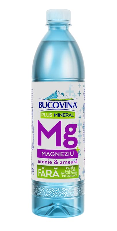 BUCOVINA PLUS MINERAL Water Enriched with Magnesium 0.7L 