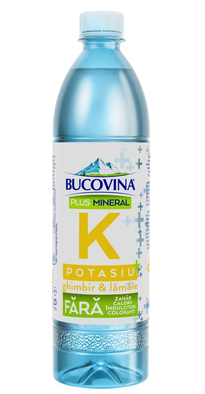 Bucovina Plus Mineral Potasiu, ghimbir si lamaie pet