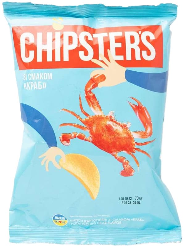 Chipsters Chipsuri cu aroma de crab