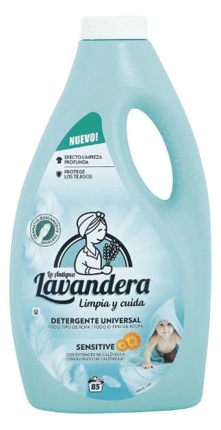 Lavandera Detergent lichid, sensitive baby, 83 spalari