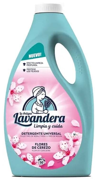 Lavandera Detergent lichid, flori de cires, 50 spalari