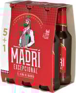 Madri Blonde Beer Bottle 5+1 Pack