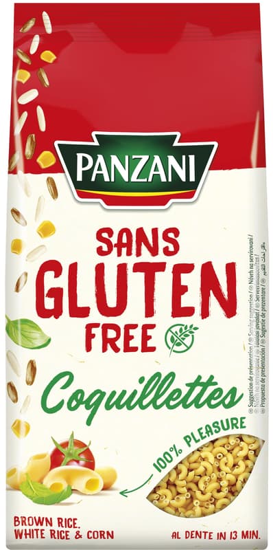 Gluten-free Panzani Coquillette