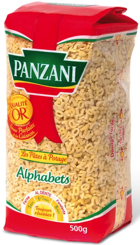 Panzani Paste Alfabeto