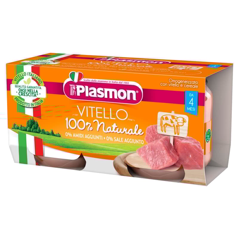 Plasmon Calf Puree gluten free 2x80g