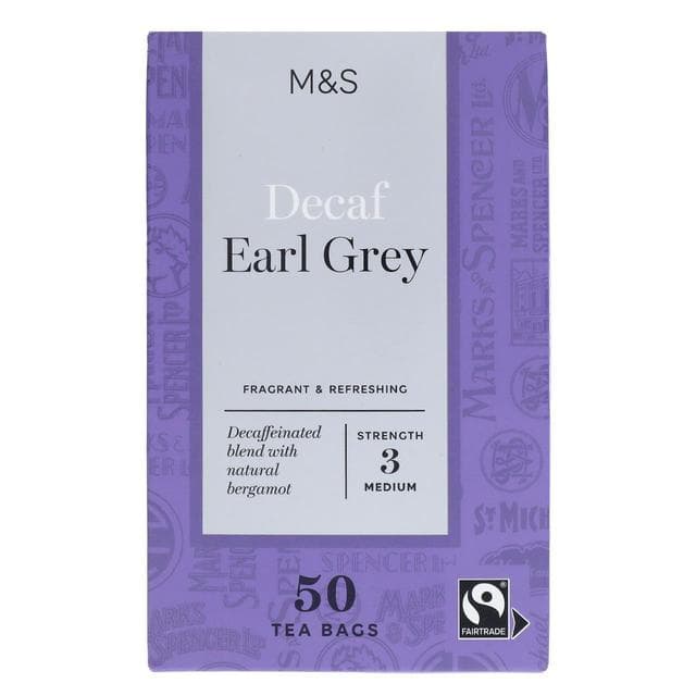 Marks & Spencer Ceai Earl Grey aromatizat fara cofeina