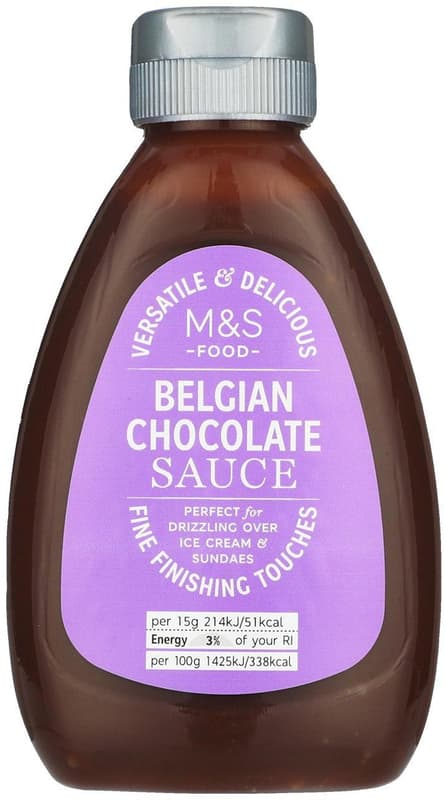Marks & Spencer Sos de ciocolata belgiana cu lapte