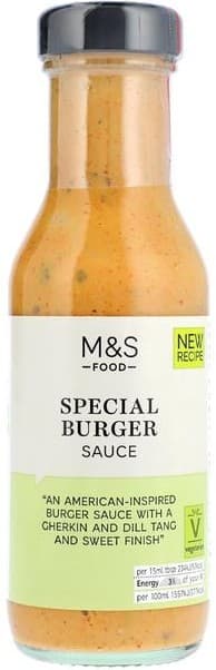 Marks & Spencer Sos burger special
