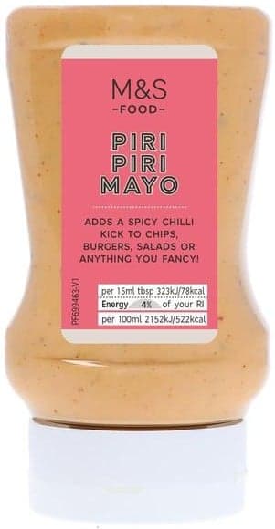 Marks & Spencer Maioneza cu ardei chili rosu copt