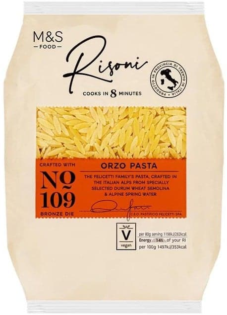 Marks & Spencer Risoni Orzo Pasta