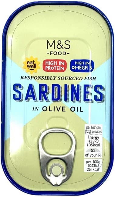 Marks & Spencer Sardine in ulei de masline