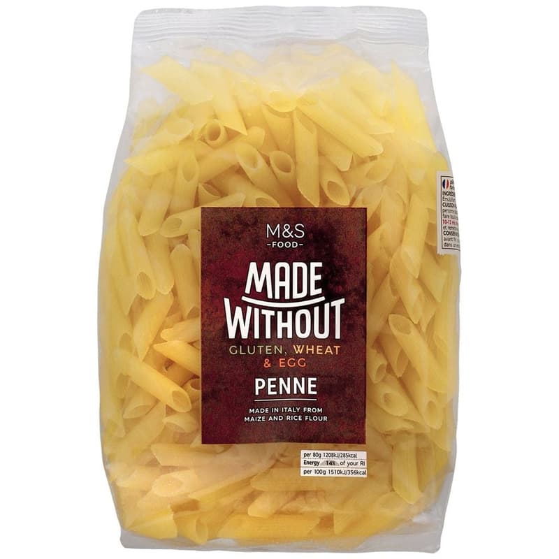 Marks & Spencer Penne fara gluten, din porumb si faina de orez