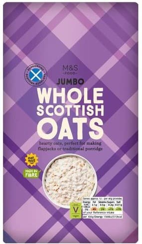 Marks & Spencer Jumbo Whole Scottish Oats