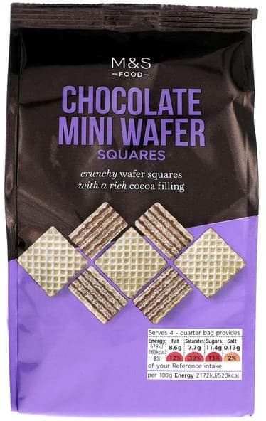 Marks & Spencer Napolitane cu crema de cacao