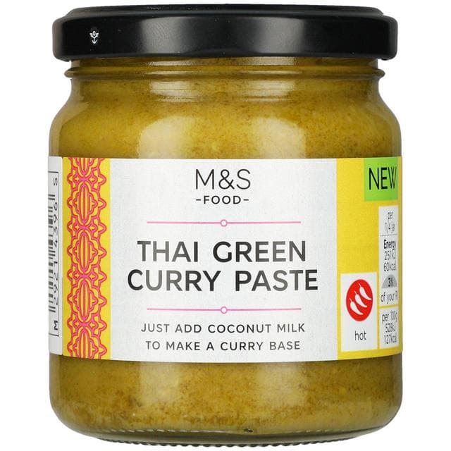 Marks & Spencer Pasta de curry verde thailandeza