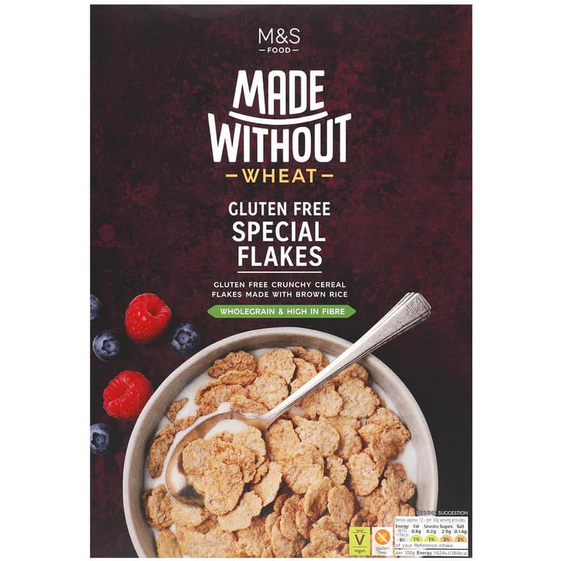 Marks & Spencer Fulgi de cereale fara gluten din orez brun si porumb