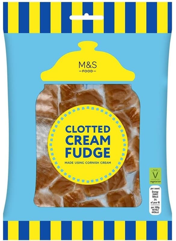 Marks & Spencer Clotted Cream Fudge