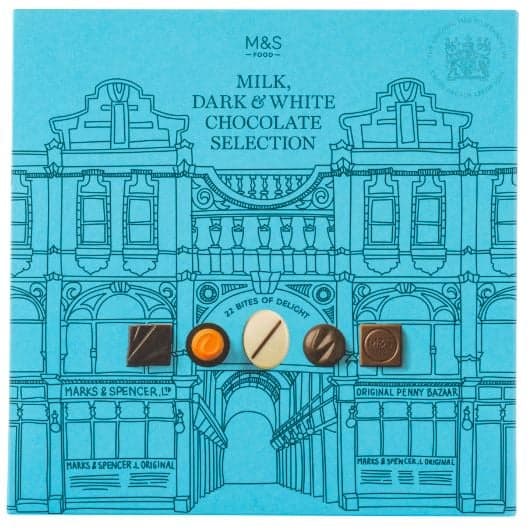 Marks & Spencer Selectie de praline din ciocolata cu diverse umpluturi