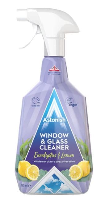 Astonish Solutie spray geamuri Eucalyptus