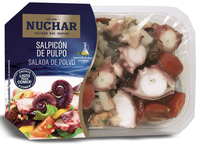 Nuchar Salata de caracatita gatita