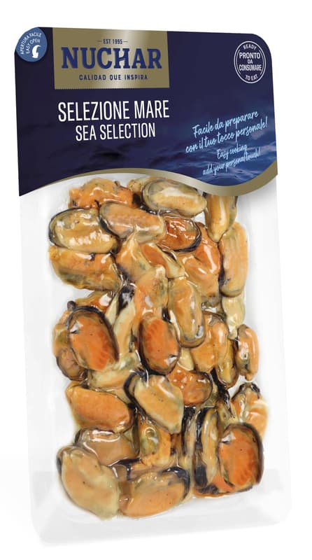 Nuchar Cooked mussels