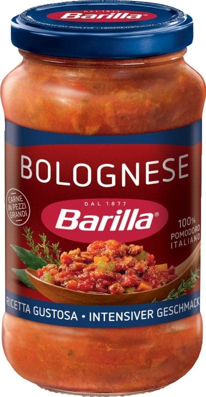 Barilla Bolognese Carne Sos de rosii cu vita si porc