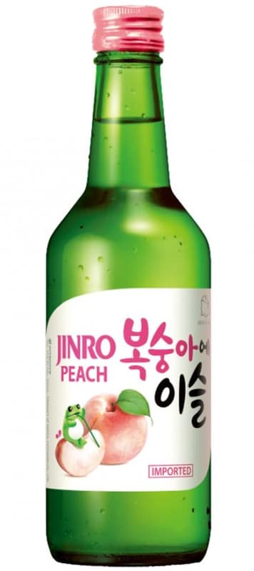 Jinro Soju Bautura traditionala coreana cu piersica si alcool