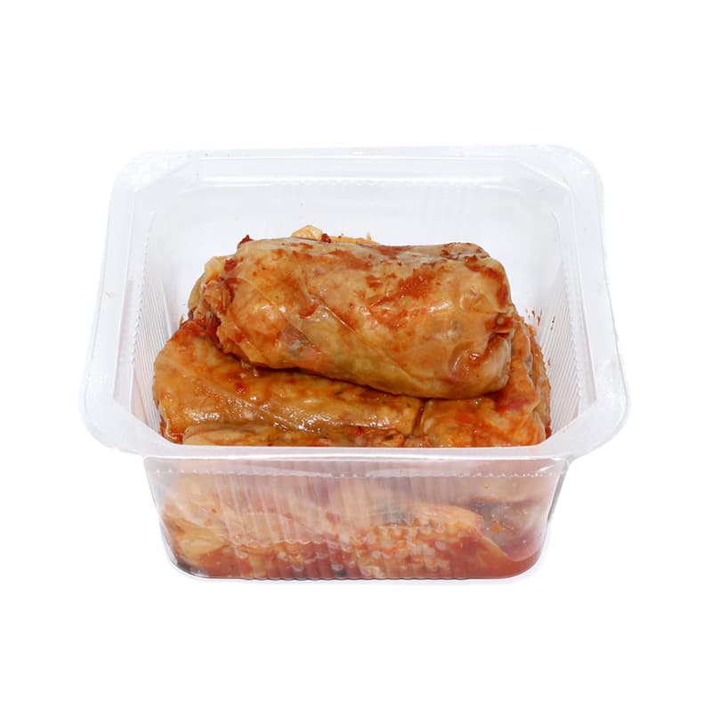 Sempre Sano Cabbage Rolls with Mushrooms in Sauerkraut Leaves -vegan product