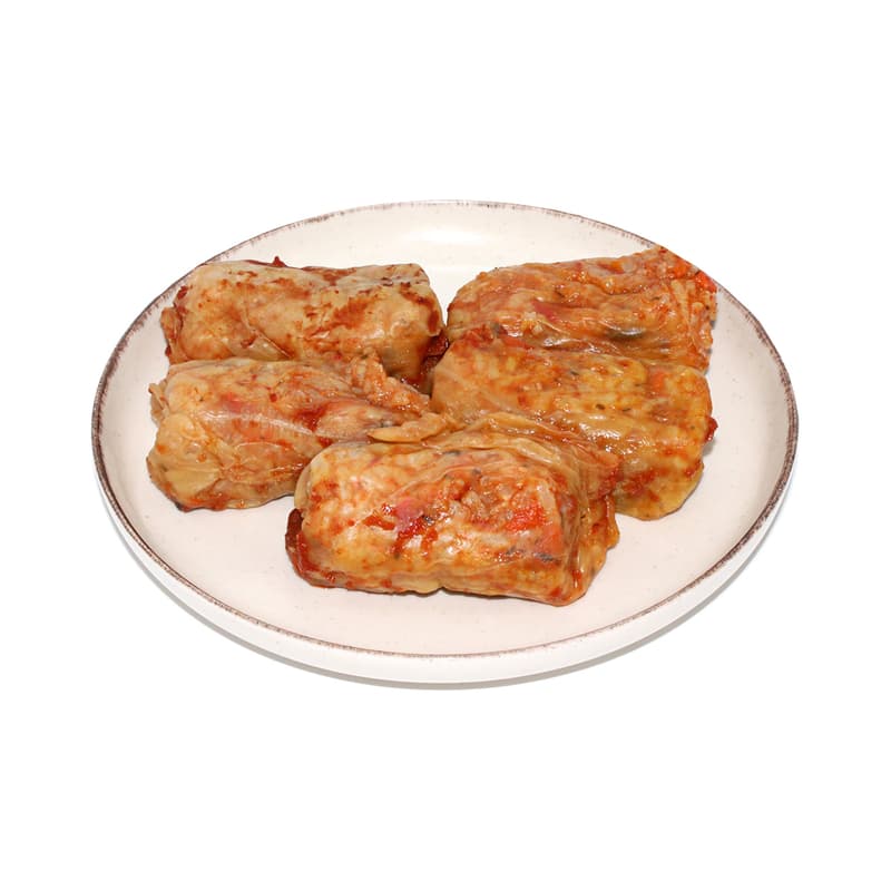 Sempre Sano Cabbage Rolls with Mushrooms in Sauerkraut Leaves -vegan product