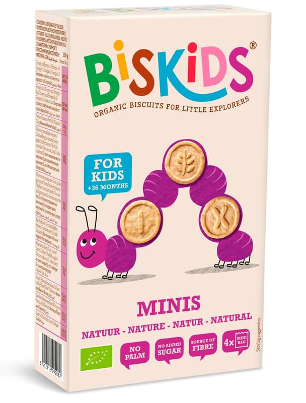 Biskids ECO Biscuiti mini fara zahar