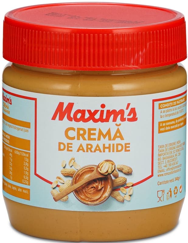 Maxim's Unt de arahide Creamy