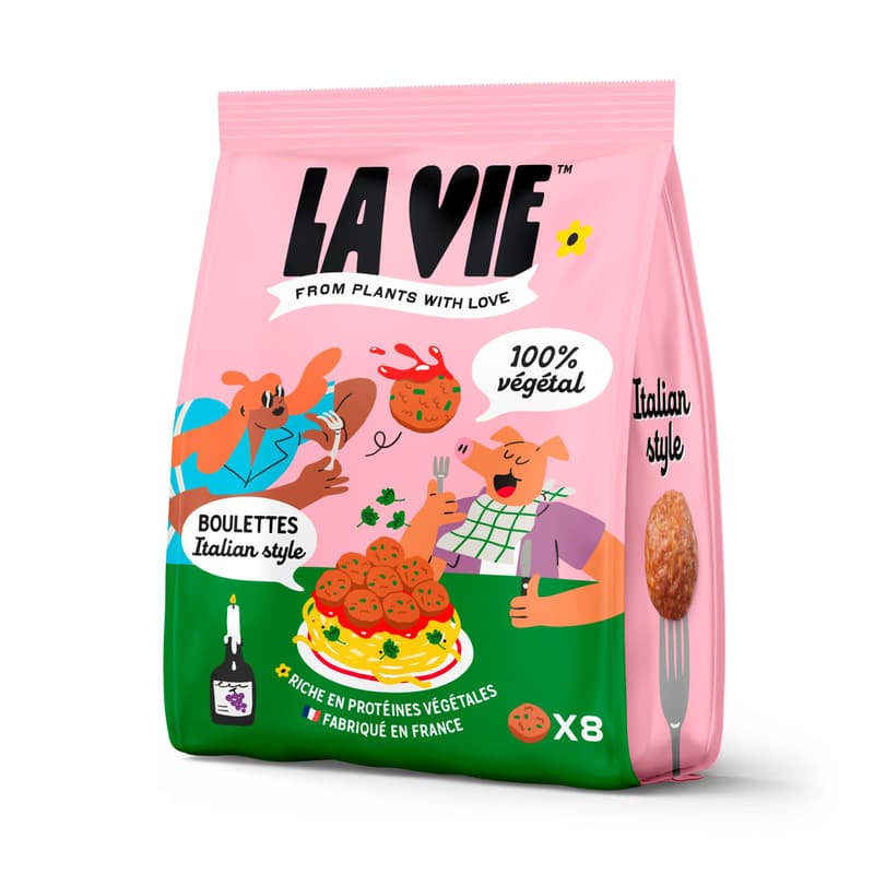 La Vie Chiftelute vegane din soia stil italian