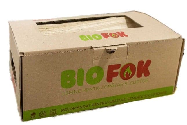 BioFok Cutie lemne de foc pentru gratar