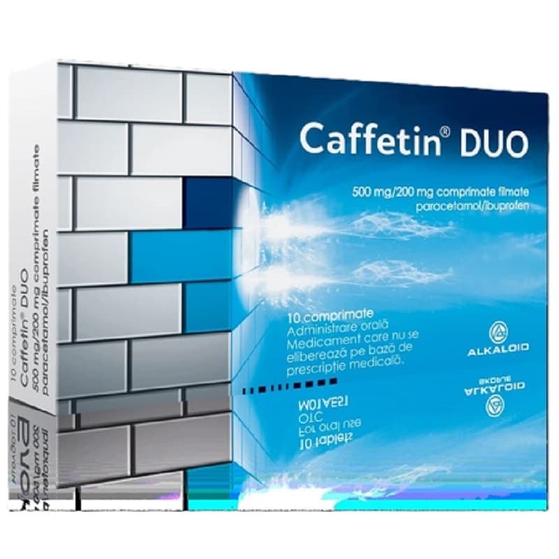 CAFFETIN DUO 10 COMPRIMATE