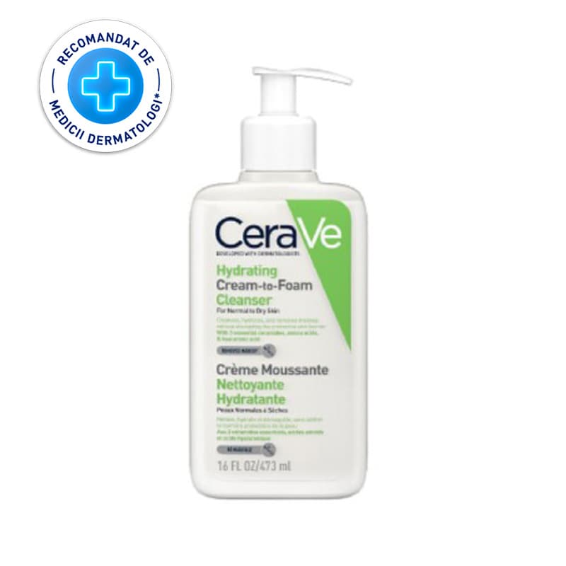 CERAVE CREMA CURATARE SPUMANTA 473 ML